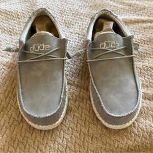 Hey Dude Light Grey Slip-On Casual Loafers